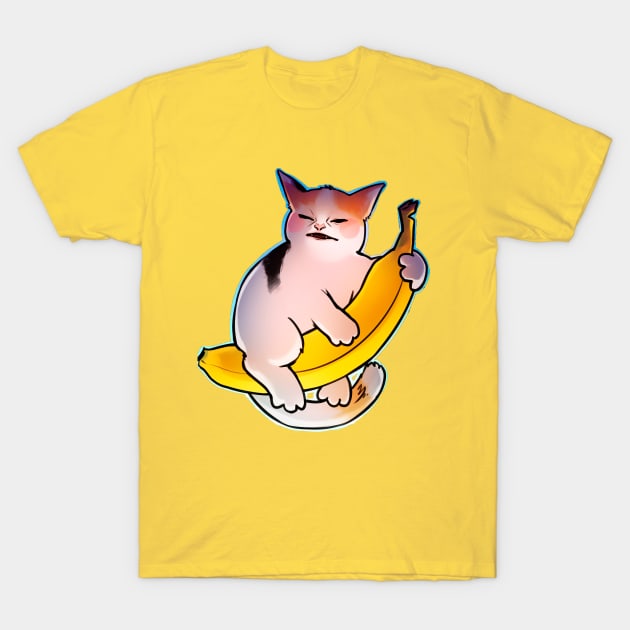 Banana cat shirt top